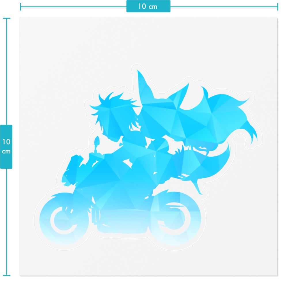 プライベーティアフォトワーカー クリアステッカー verMT-10
