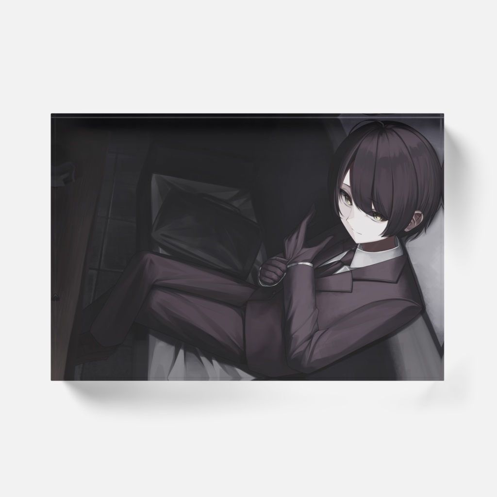 史門5周年記念イラストアクリルブロック