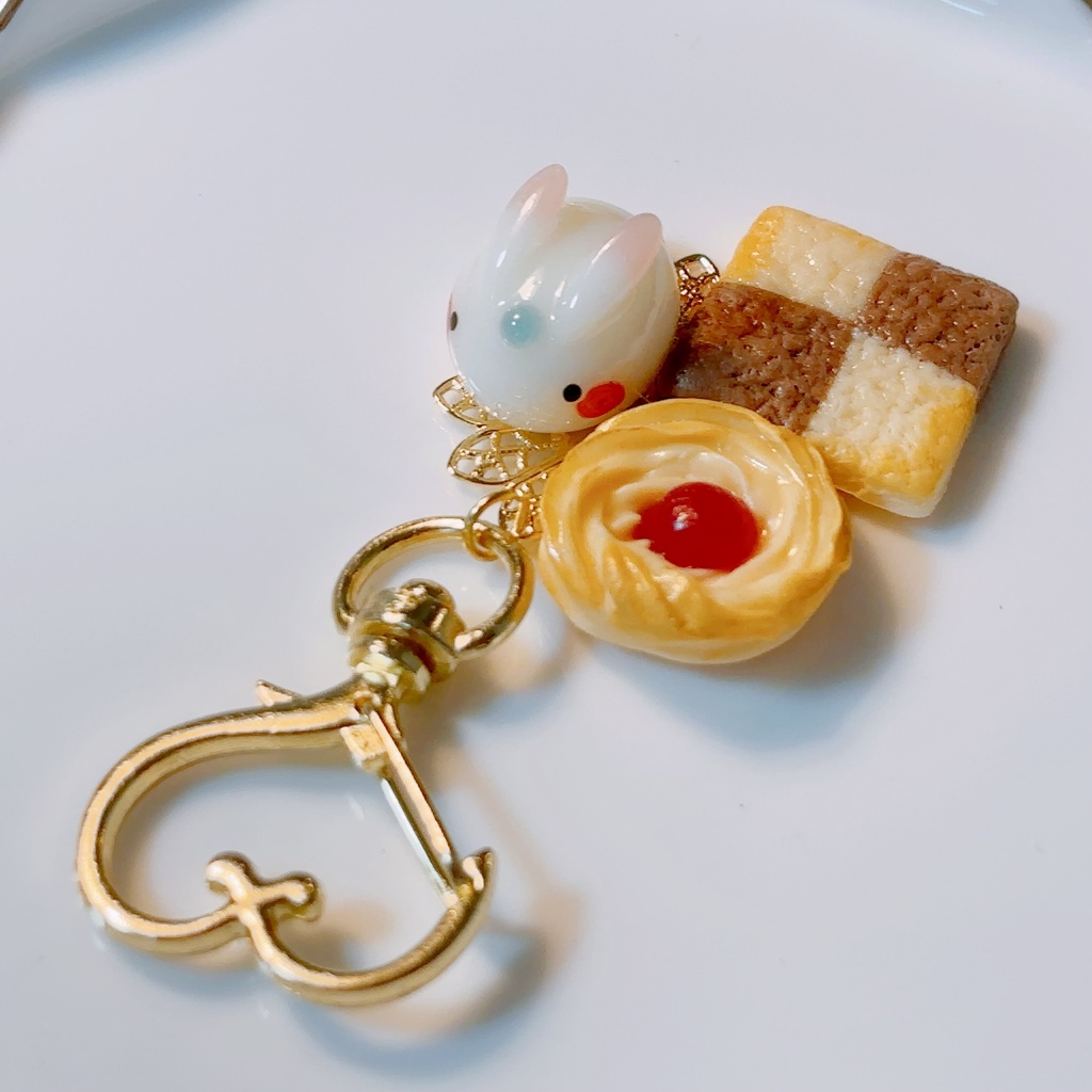 トトとクッキーのキーホルダー