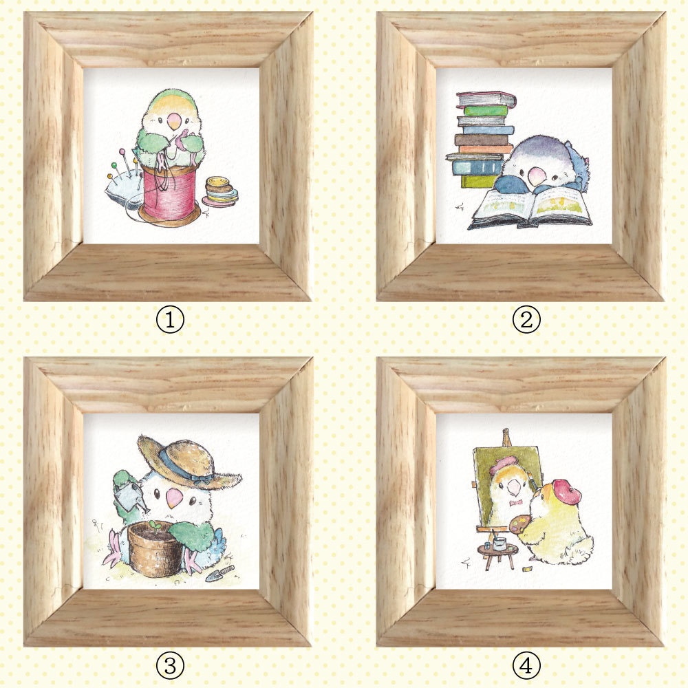 ミニ原画／コザクラ①～④