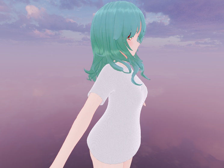 【無料】シンプルなTシャツ【FLASTOREアバター向け】