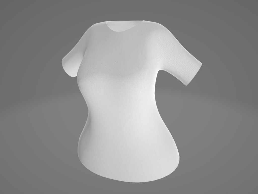 【無料】シンプルなTシャツ【FLASTOREアバター向け】