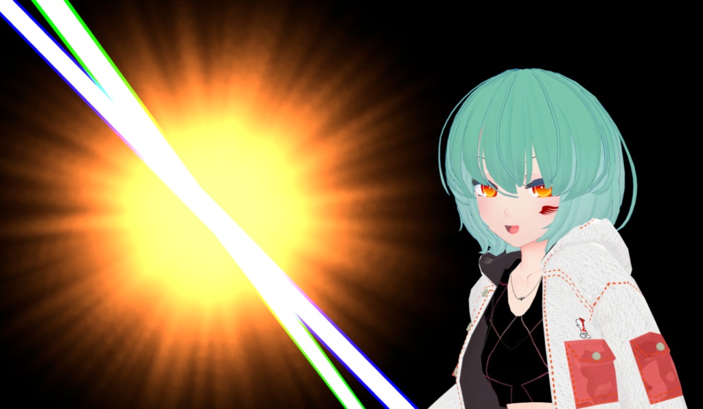 【無料】Particle L-saber System【VRChat向け】