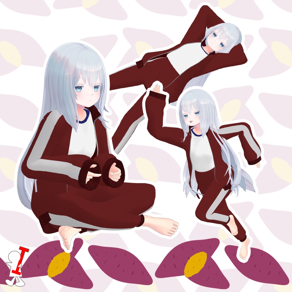 おいもジャージ【FLASTOREアバター向け】