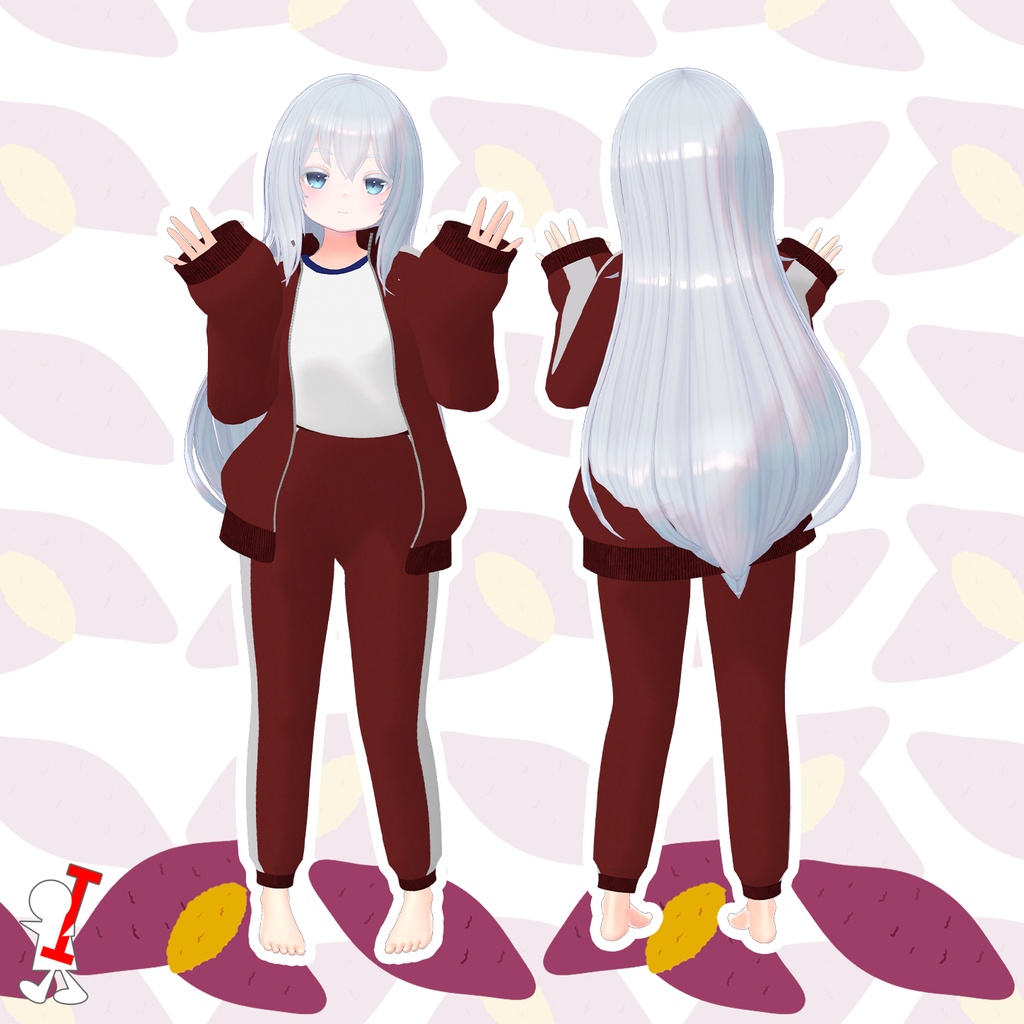 おいもジャージ【FLASTOREアバター向け】