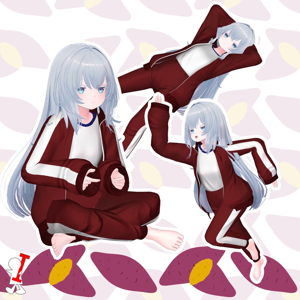 おいもジャージ【FLASTOREアバター向け】