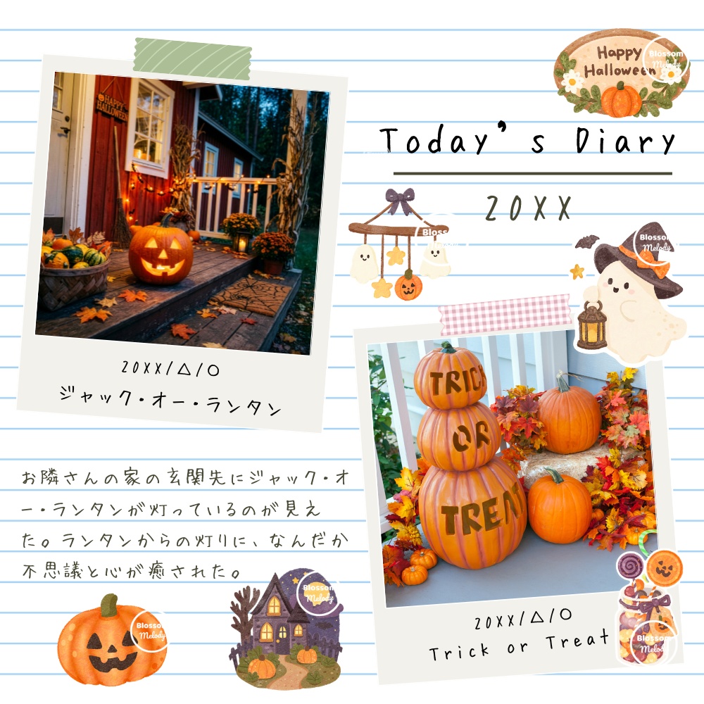 Halloween Night - Digital Sticker デジタルステッカー