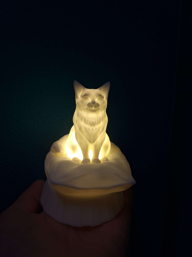 【造形物】もふねこライト
