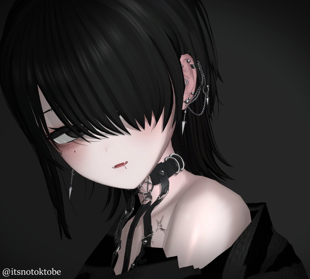 ⯌「ドロップピアス(DropPias)」29アバター対応