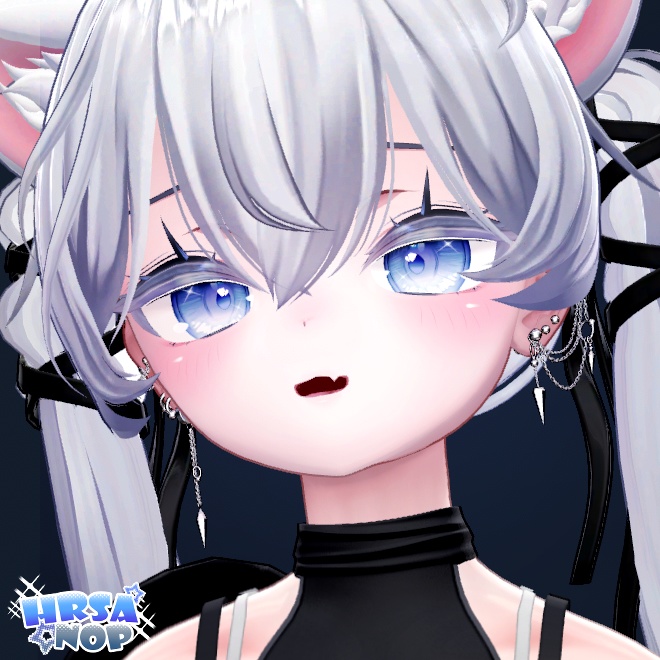 ⯌「ドロップピアス(DropPias)」29アバター対応