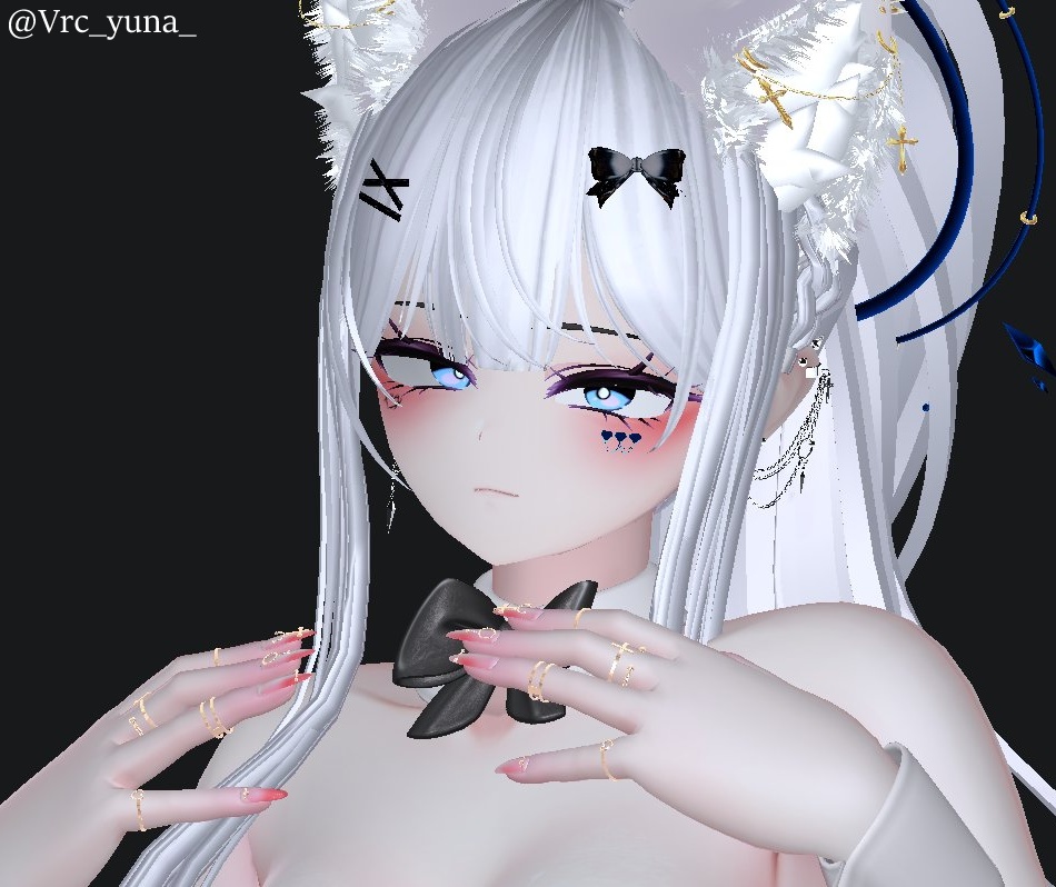 ⯌「ドロップピアス(DropPias)」29アバター対応