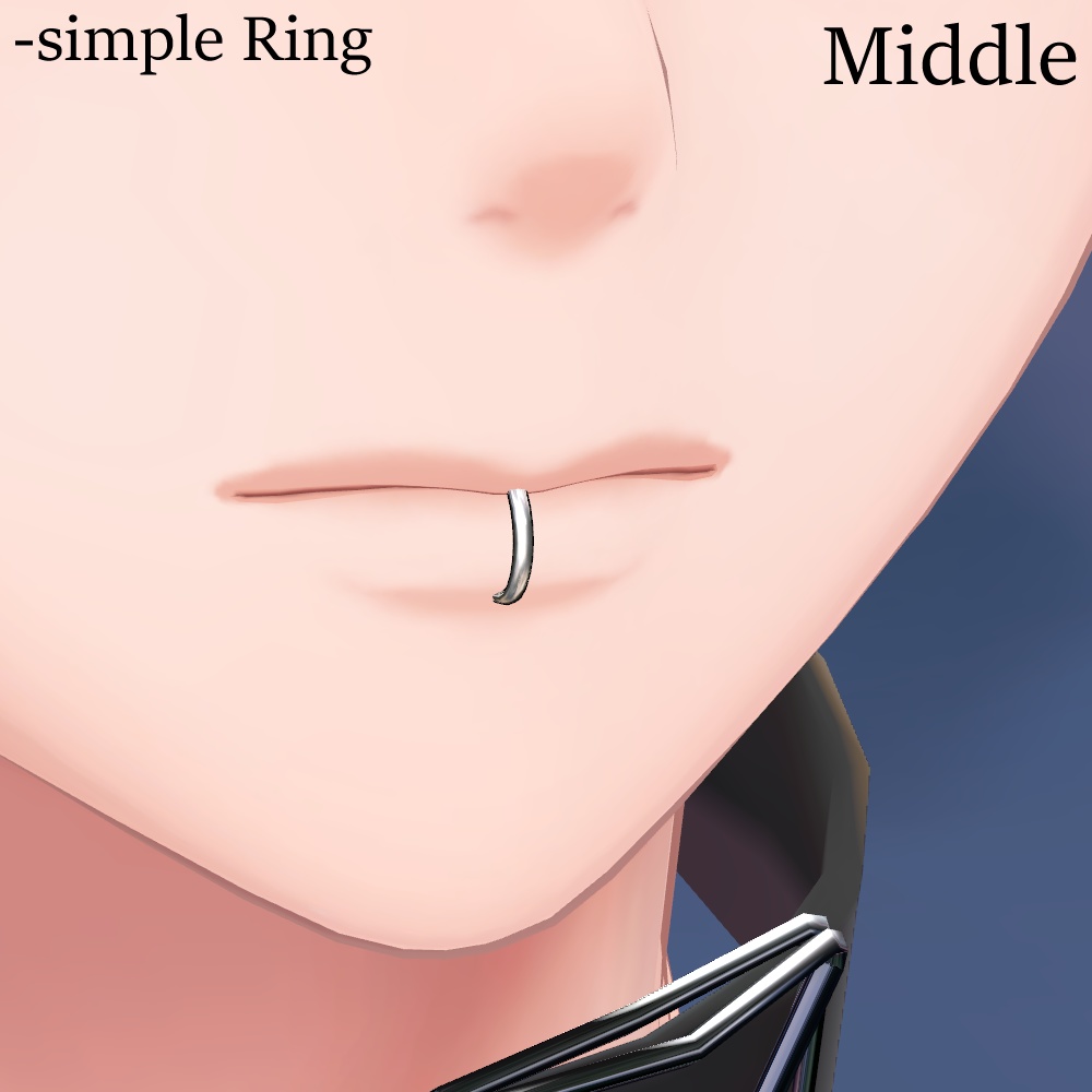 ⯌「WOOFピアス(WOOFpias)」6アバター対応