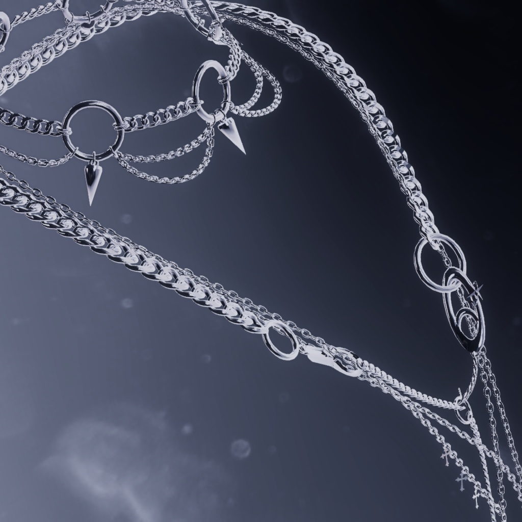 🝊 S2riga Necklace(スィーリガ・ネックレス)🝊