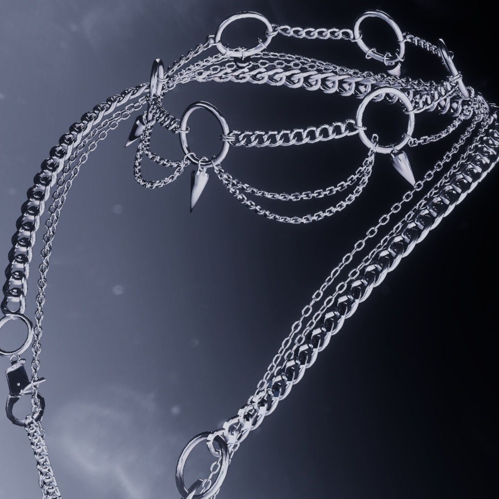 🝊 S2riga Necklace(スィーリガ・ネックレス)🝊