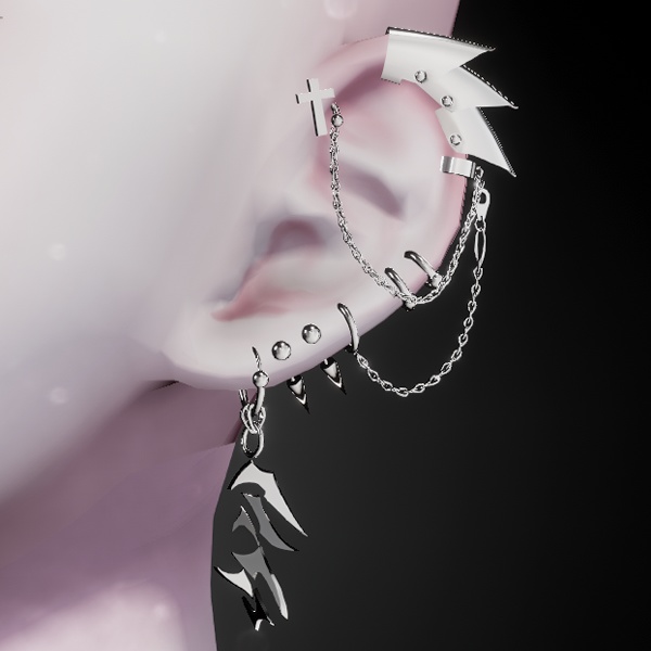 ⯌「MyBunkピアス」22アバター対応