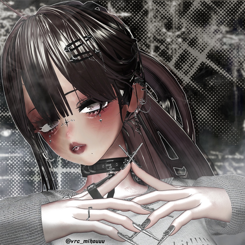 ⯌「MyBunkピアス」22アバター対応