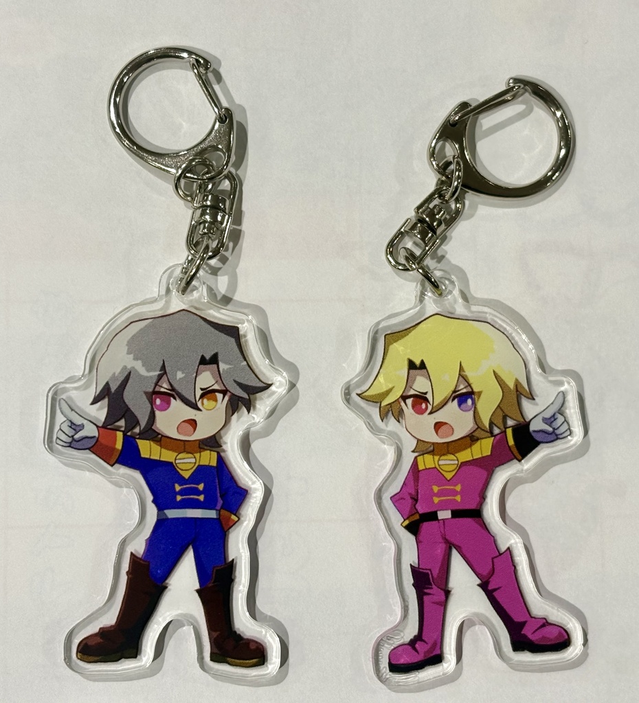 ポップンミュージック　両面アクリルキーホルダー　
