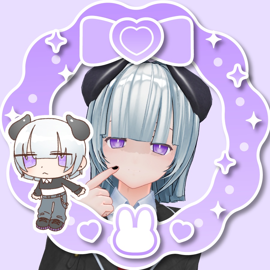 IRIAM向け・アイコンリング～うさぎ9色～