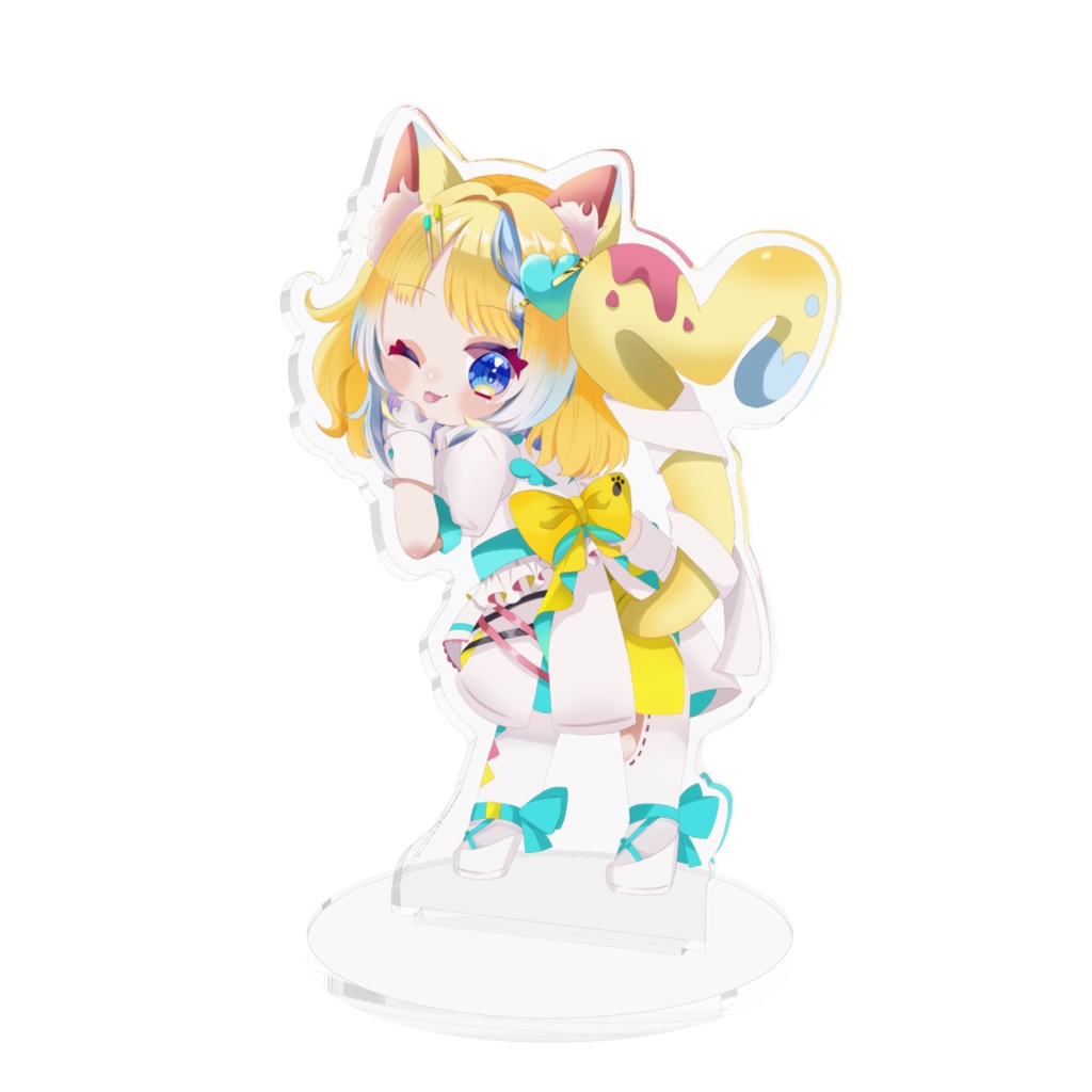 【湖鍼ぷすけ】新衣装記念グッズ アクリルフィギュア
