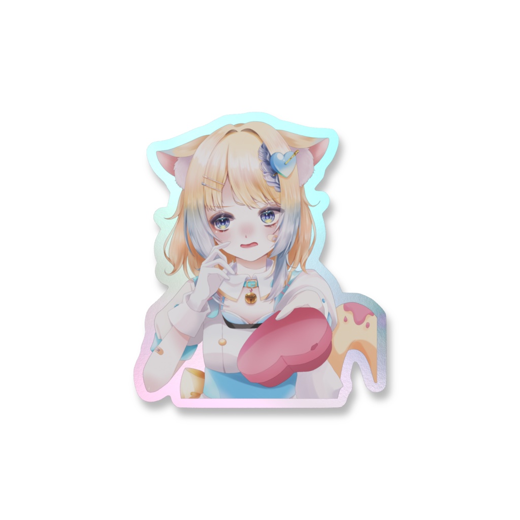 【湖鍼ぷすけ】2026年バレンタインステッカー