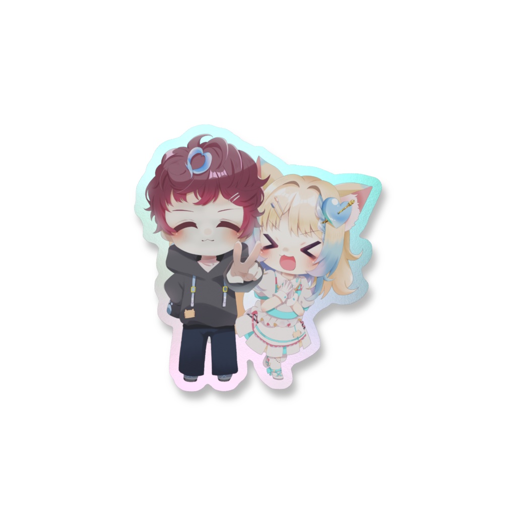 【湖鍼ぷすけ】2026年エイプリルフール 湖鍼家ステッカー