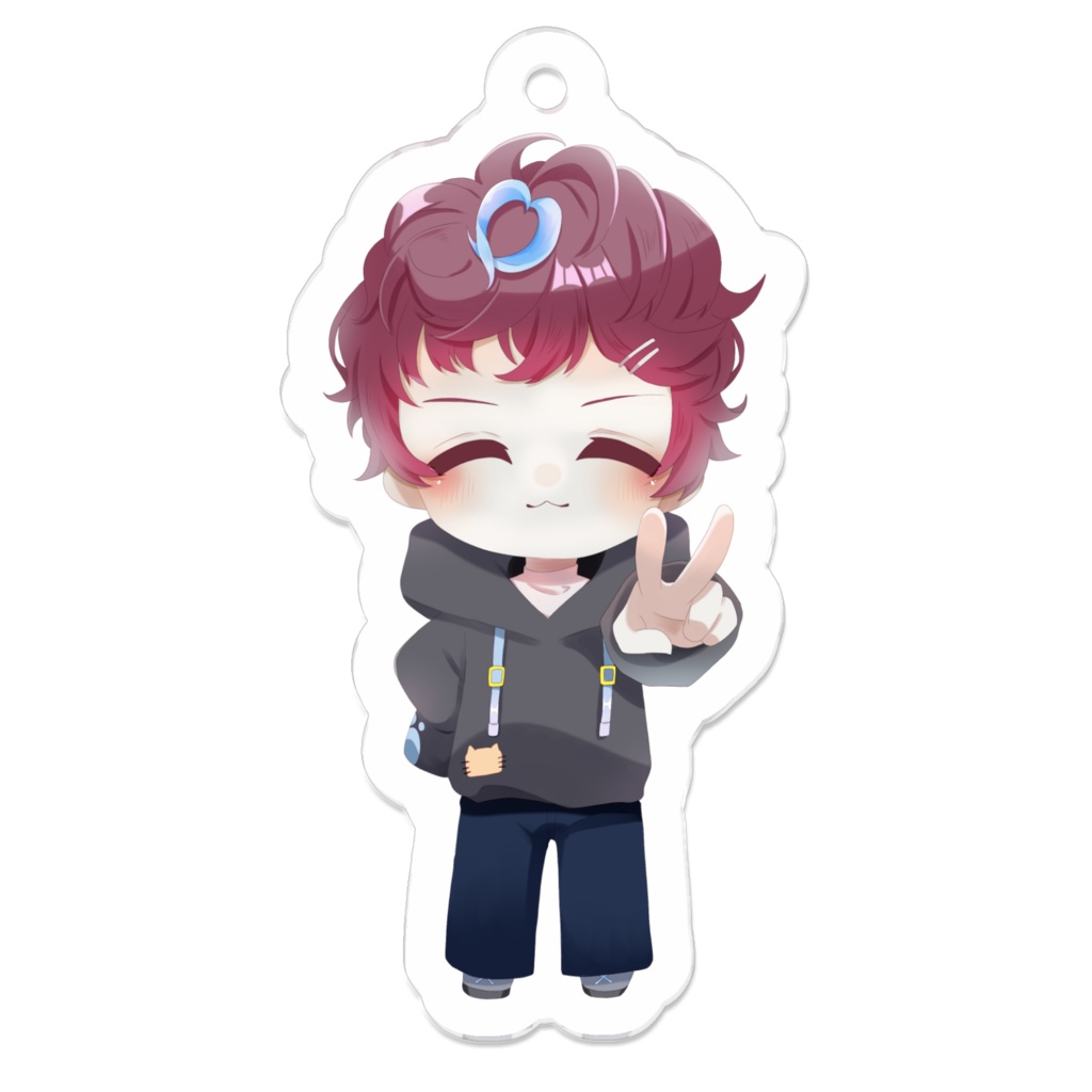 【湖鍼ぷすけ】2026年エイプリルフール　湖鍼旦那アクキー