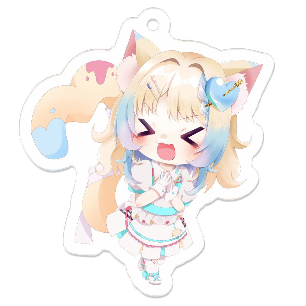 【湖鍼ぷすけ】2026年エイプリルフール　湖鍼ぷすけアクキー