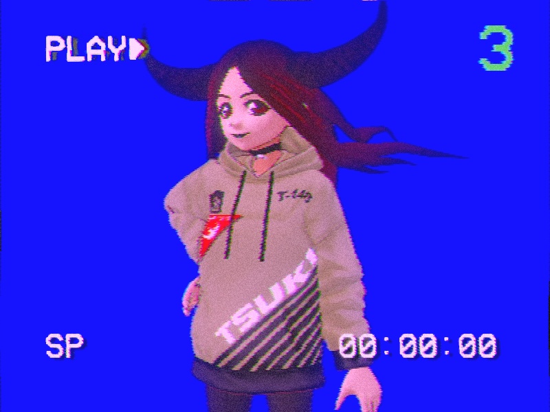 レトロなVCR T-148ジャケット(フード付き) / Retro VCR T-148 jacket with hood