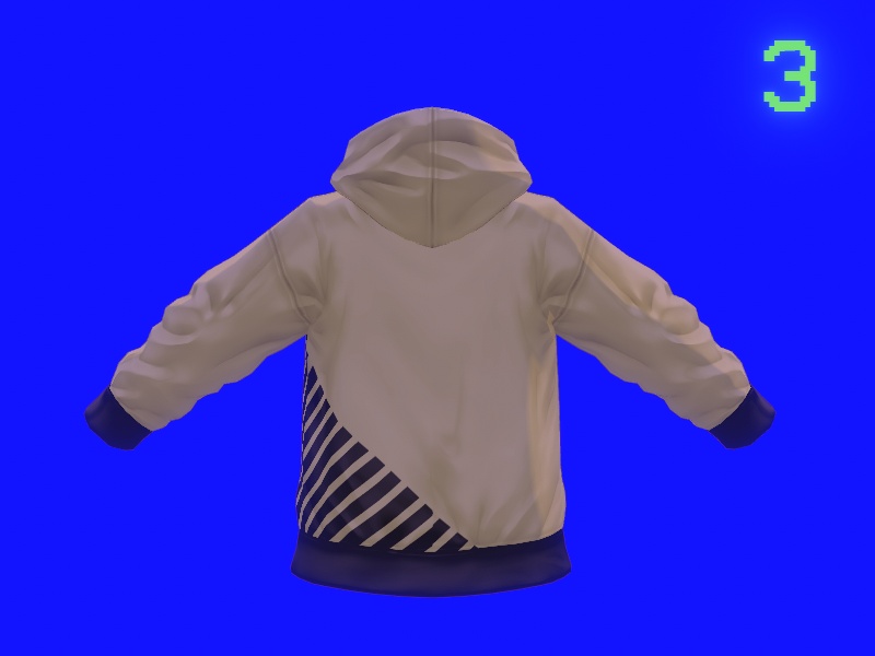フード付きレトロVCRジャケット5点 / 5 Retro VCR jackets with hood