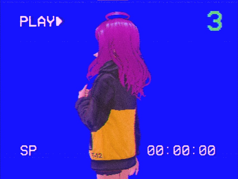 フード付きレトロVCRジャケット5点 / 5 Retro VCR jackets with hood