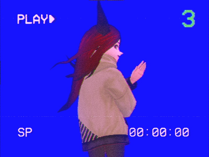 フード付きレトロVCRジャケット5点 / 5 Retro VCR jackets with hood