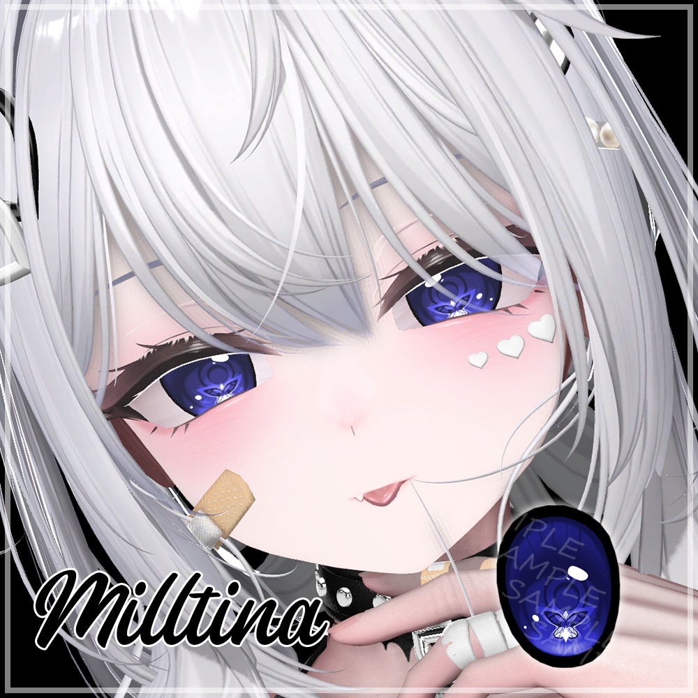 【4アバター対応】Simple & Butterfly Eye