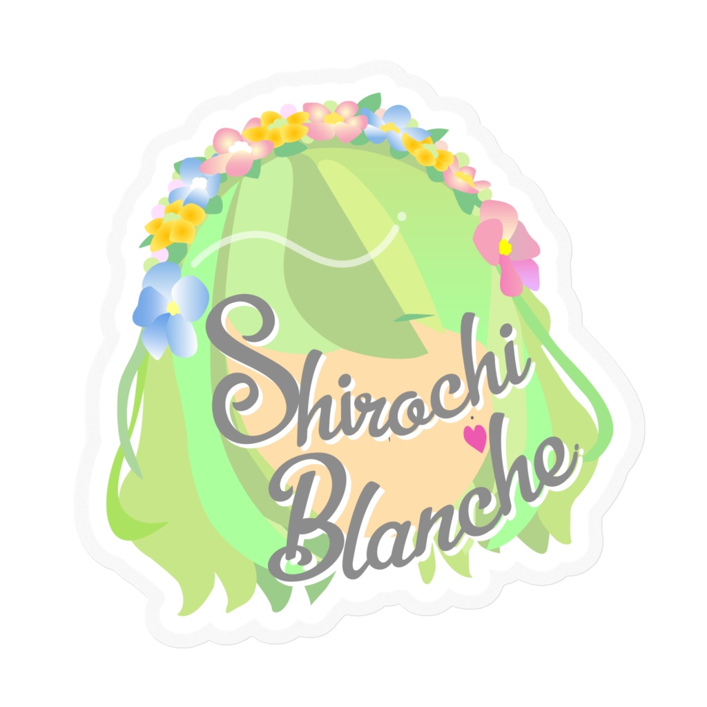 シロち ステッカー