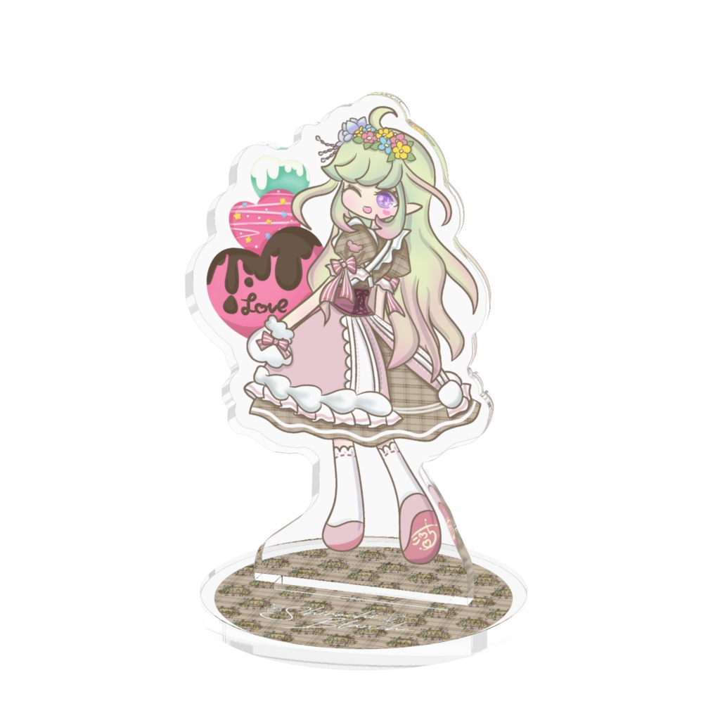lovely chocolate シロち 7cm・10cm アクスタ