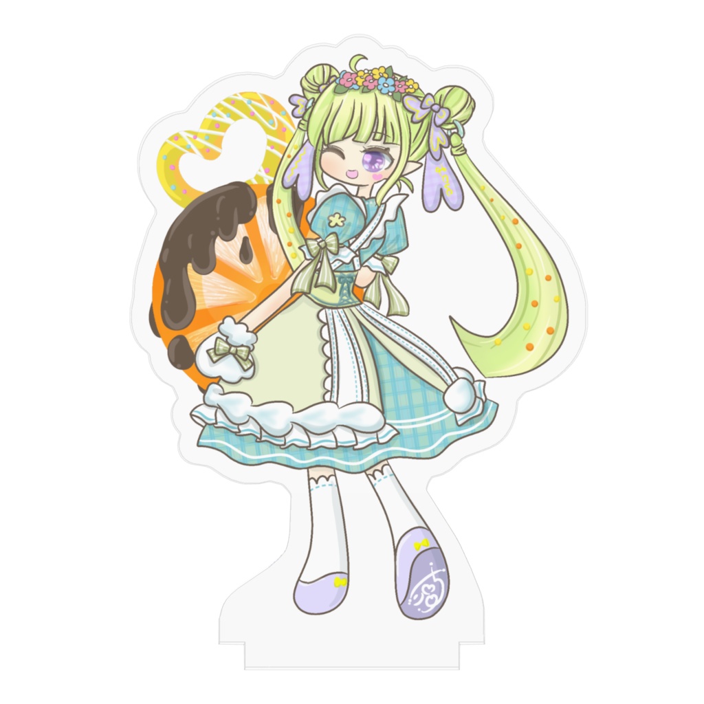 orange chocolate シロち 7cm・10cm アクスタ