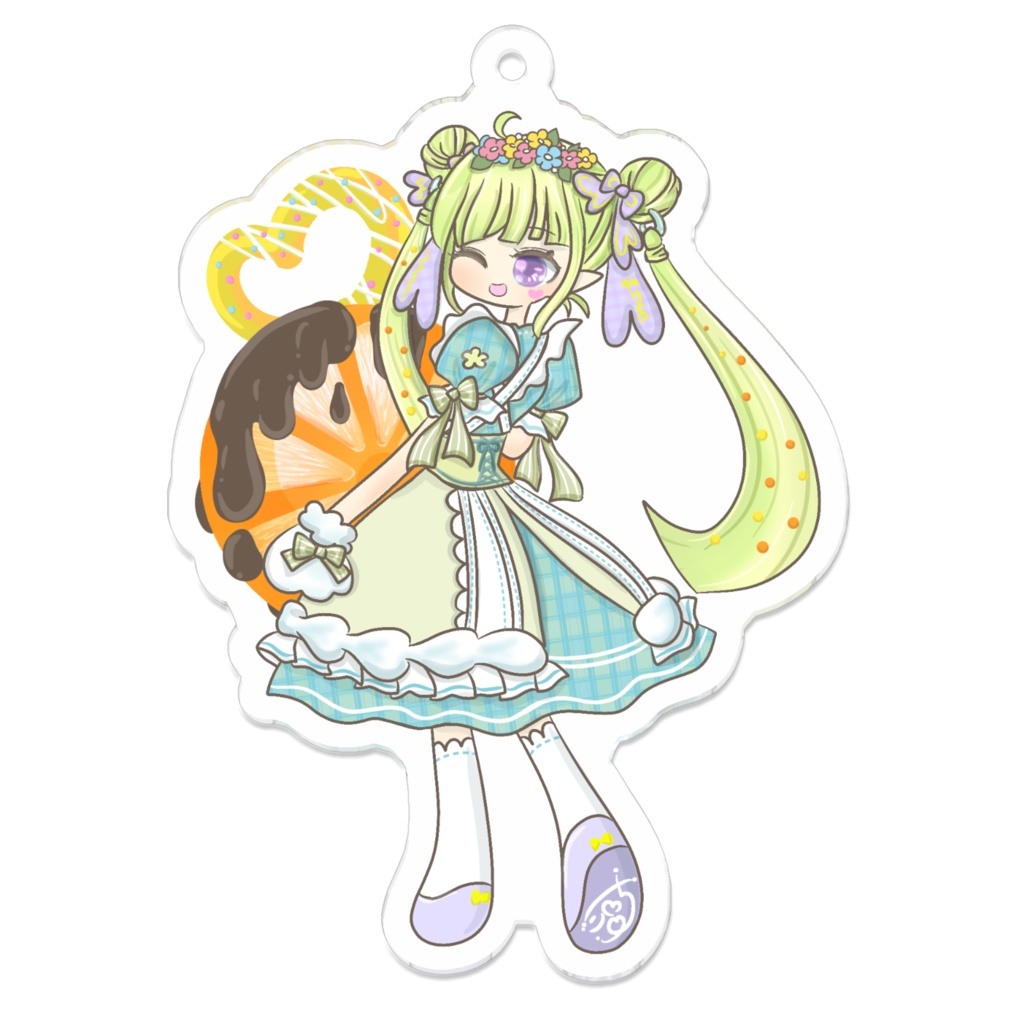 orange chocolate シロち アクキー 7cm