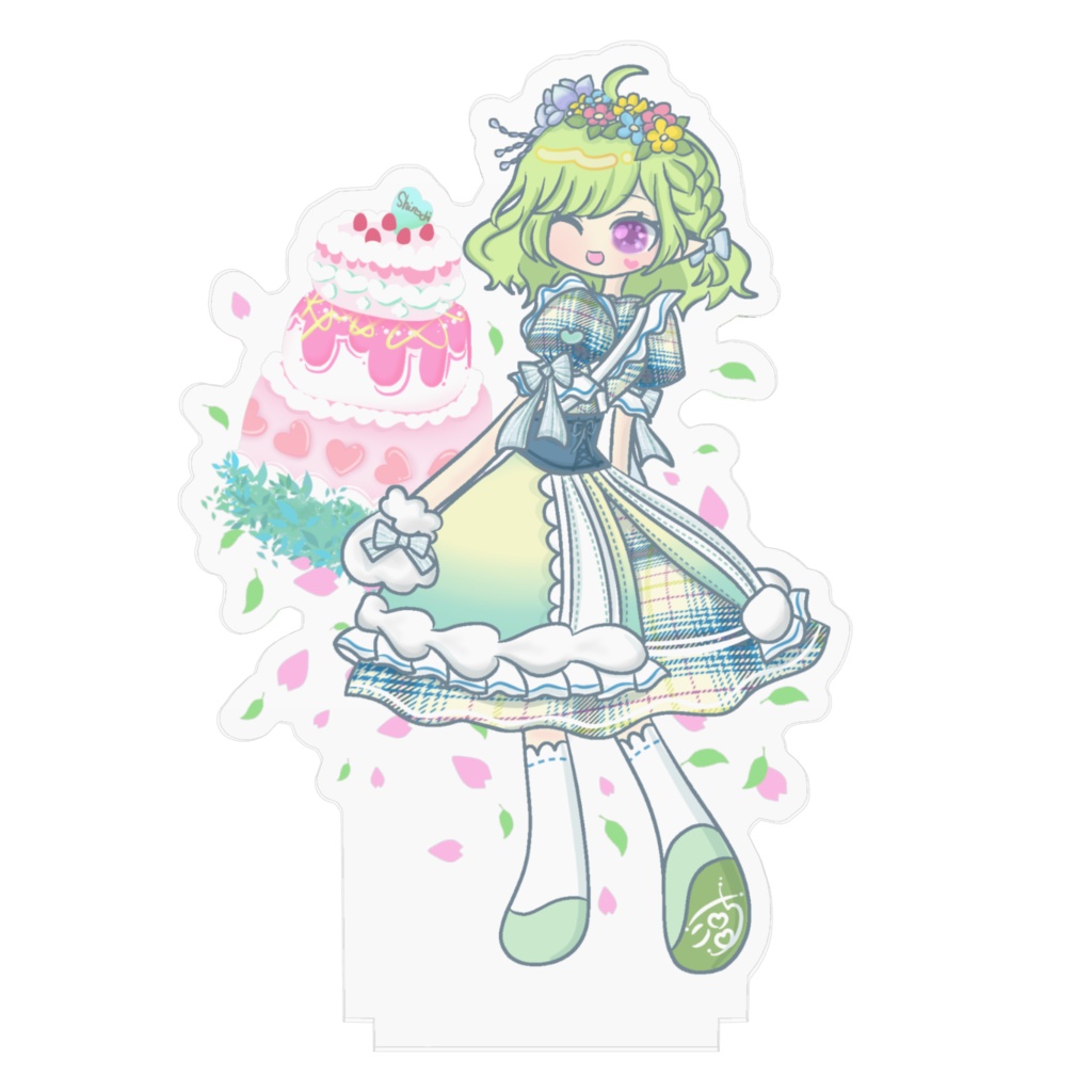 Cake シロち 7cm・10cmアクスタ