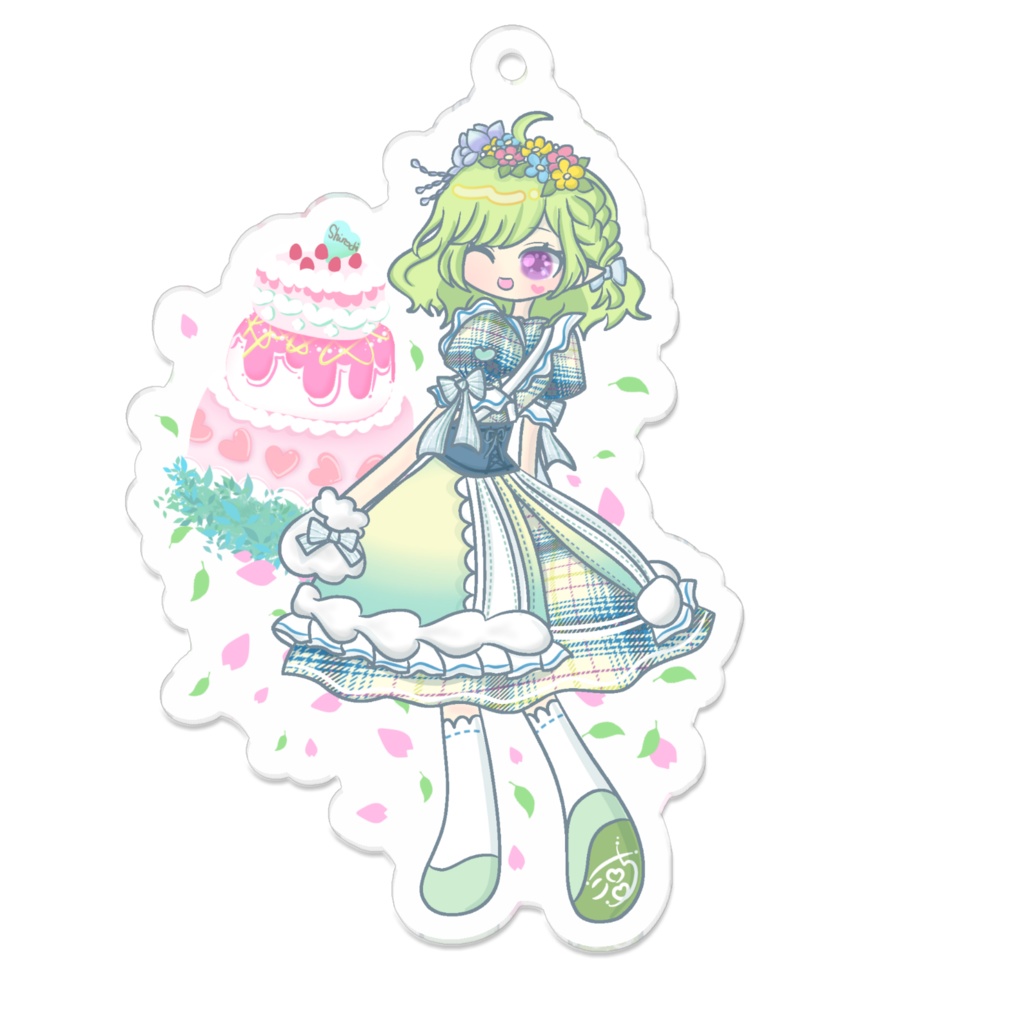 Cake シロち　アクキー7cm