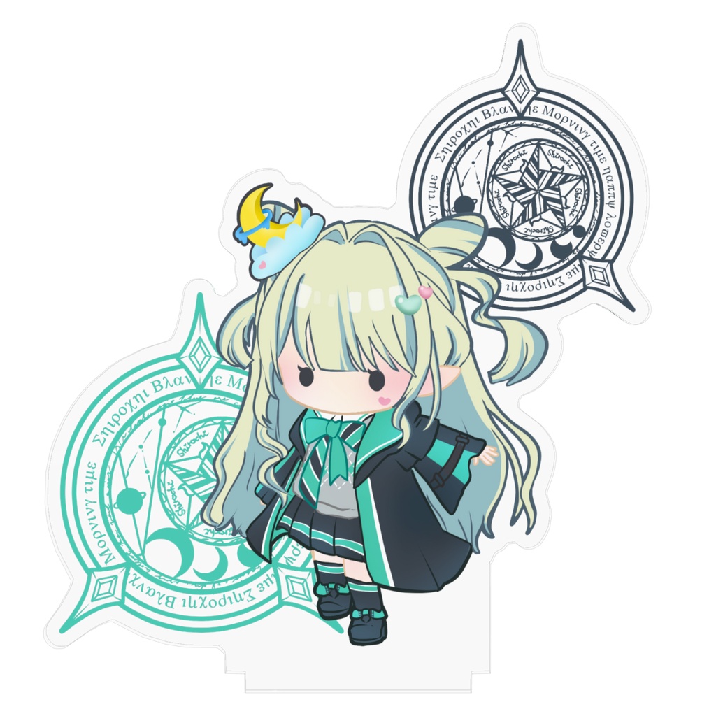 魔法学校シロちゃん 10cm アクスタ