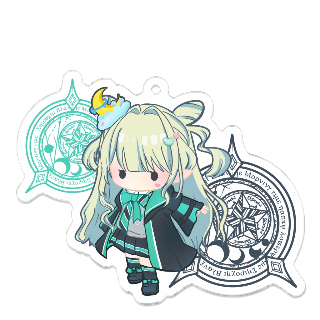 魔法学校シロちゃん 7cm アクキー
