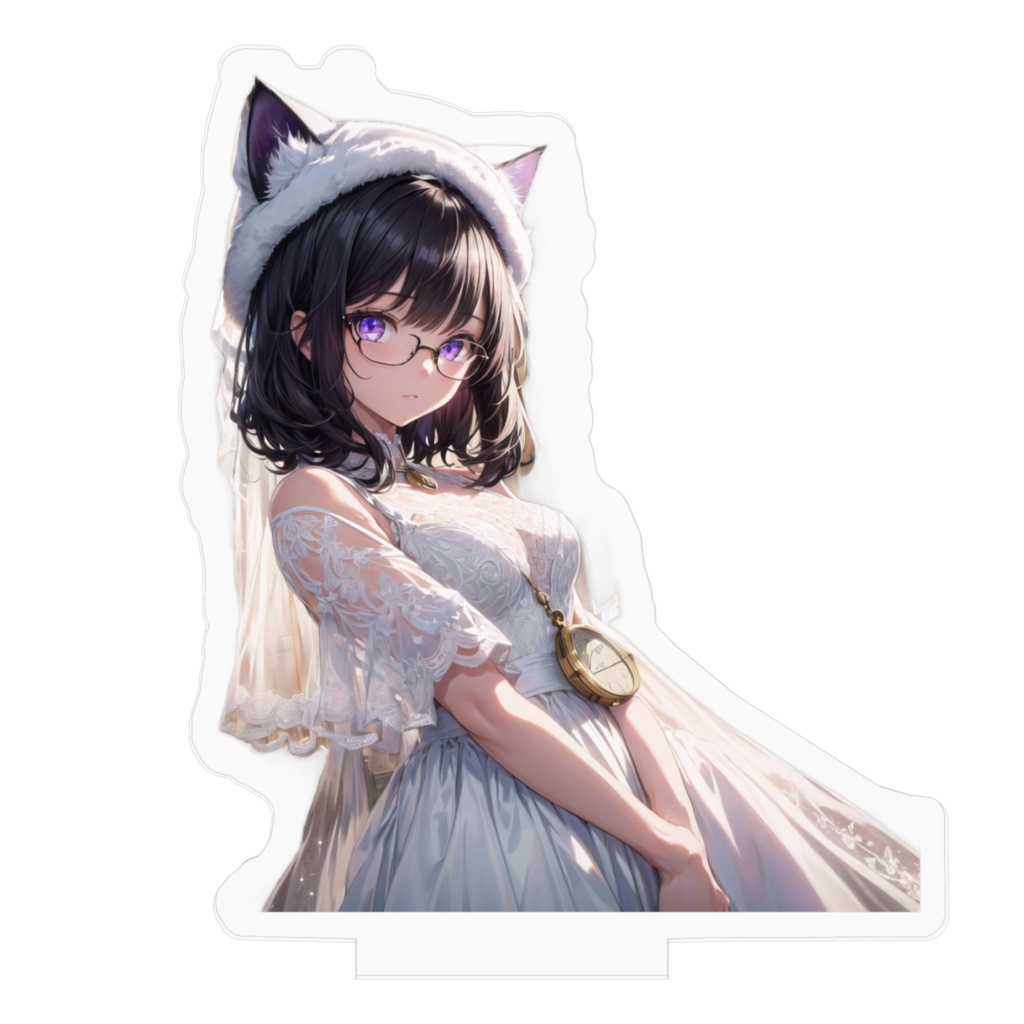 魅影ちゃん ウェディングドレス