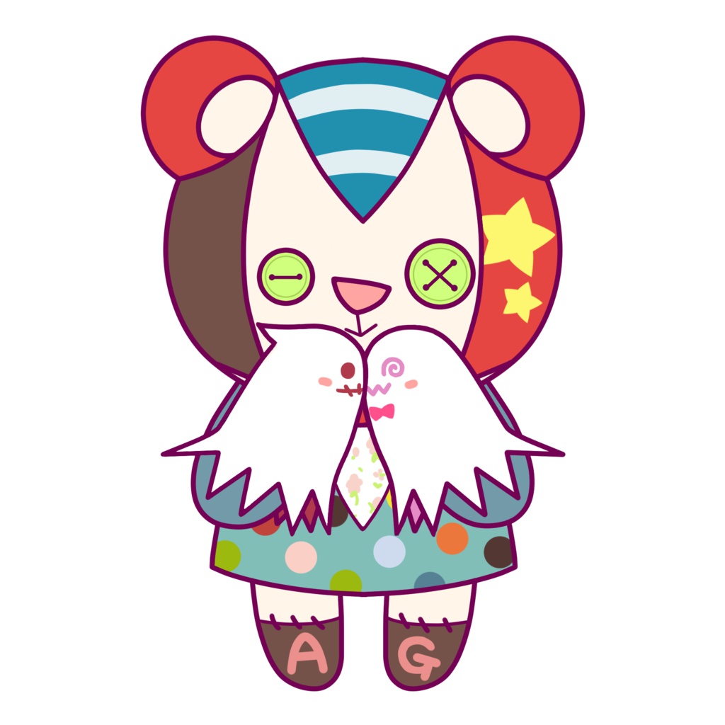 ともひまおまもりキーホルダー