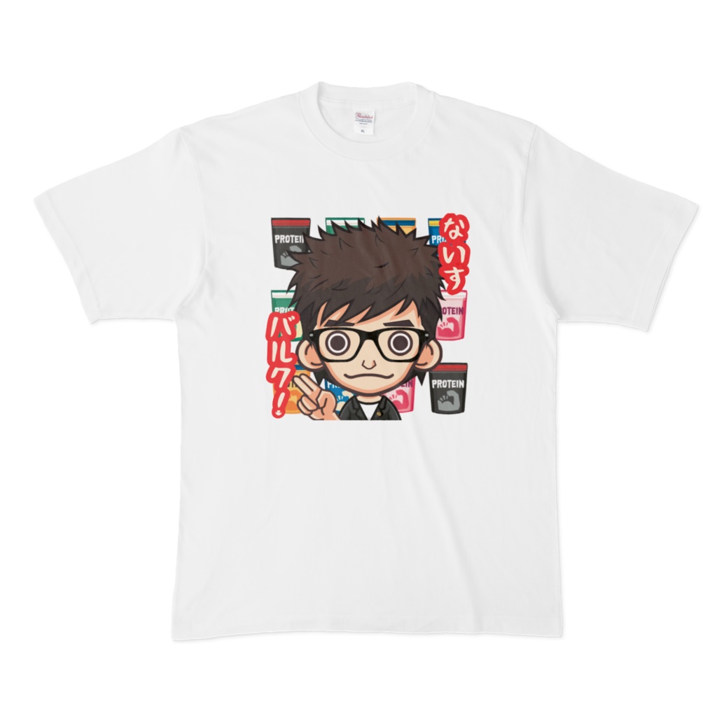 まいどなマネージャーTシャツ XL 白(TP0085-001001)