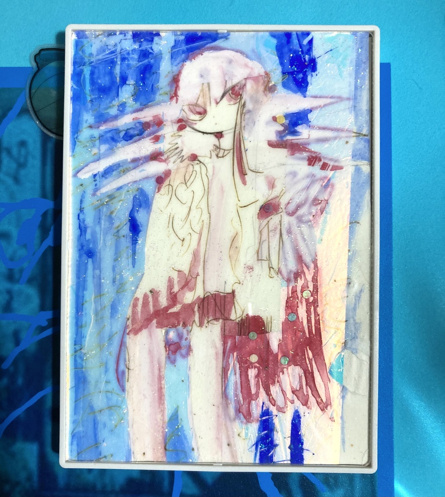 ホログラム調の絵 ピクニック Booth