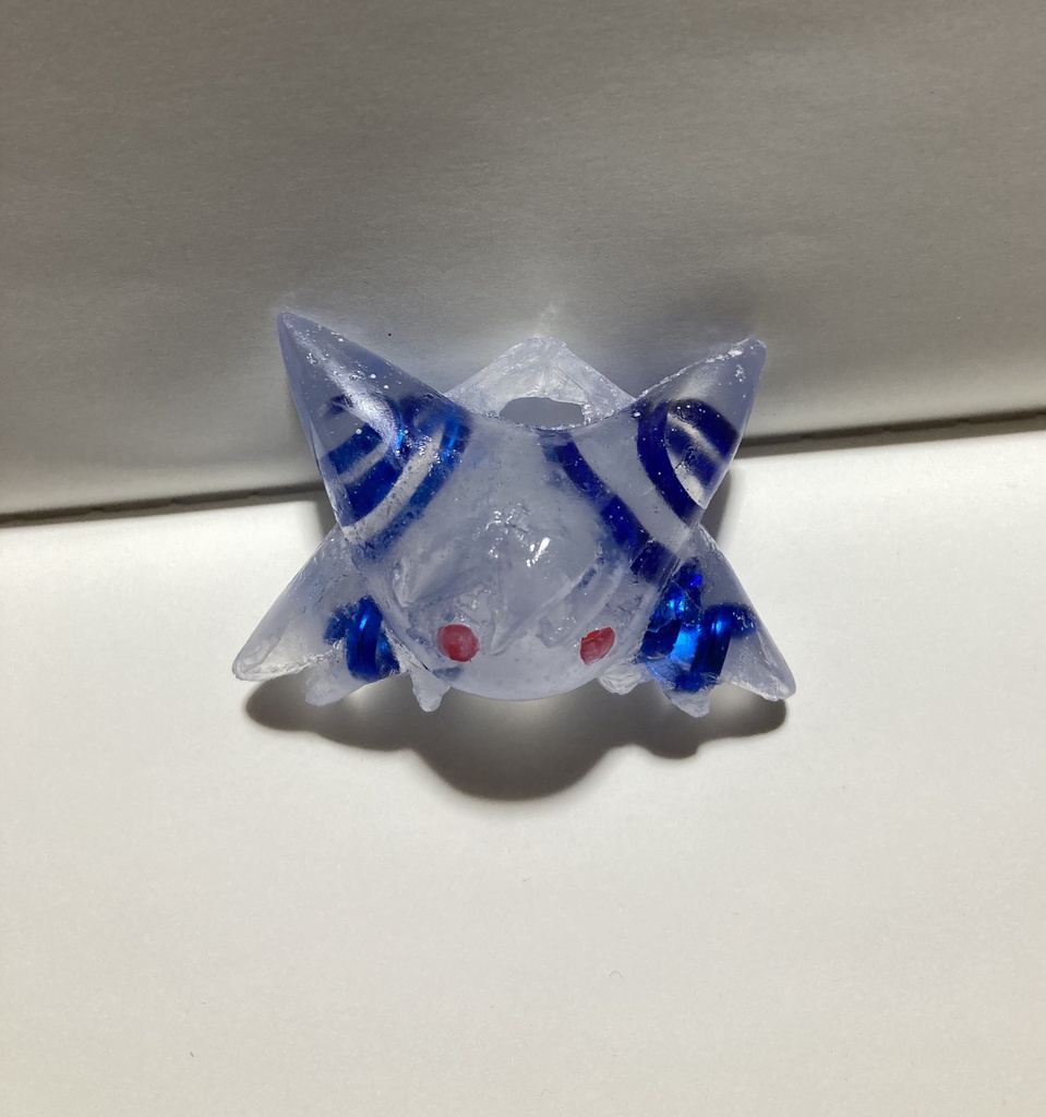 透明コーニカ　くるくる青リボン2