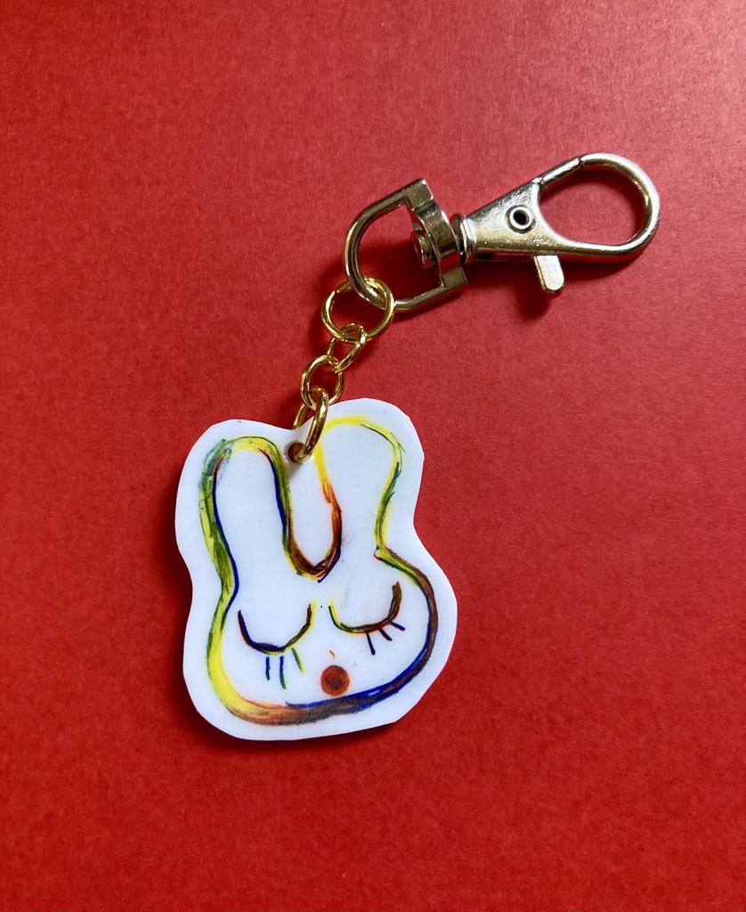 手描きプラ キーホルダー