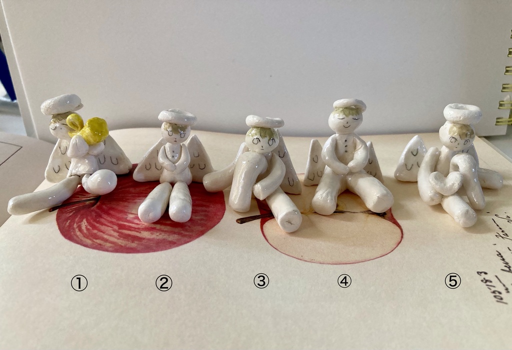 手びねり天使たち 5種