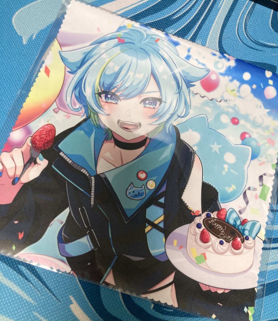 ﾏｲｸﾛﾌｧｲﾊﾞｰｸﾘｰﾅｰ(お誕生日イラストver.)