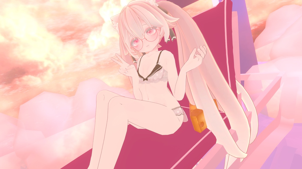 【こまどアバター想定】Cute underwear!♡【下着テクスチャ】