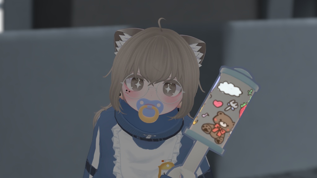 【VRChat向け】赤ちゃんのガラガラ